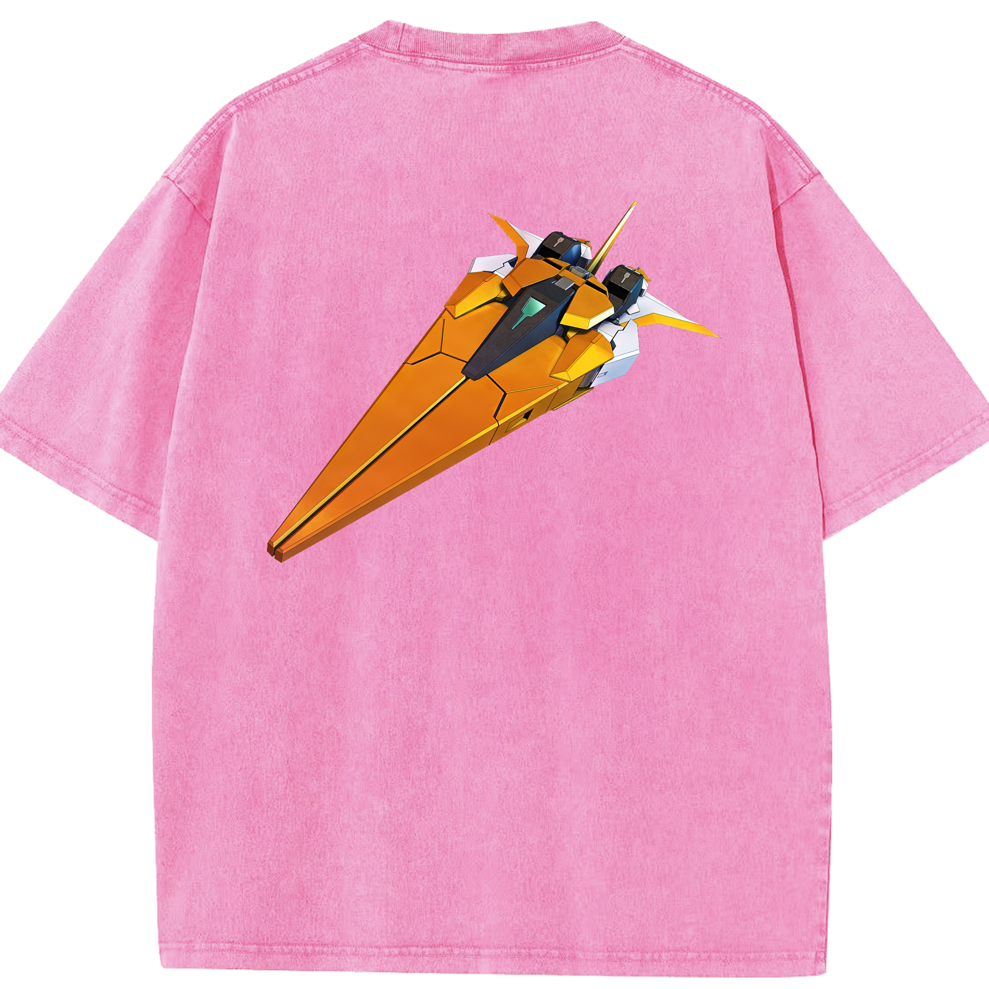 （画像用） 機動戦士ガンダム Mobile Suit Gundam 綿100% ヴィンテージ風 半袖Tシャツ（背面プリント）